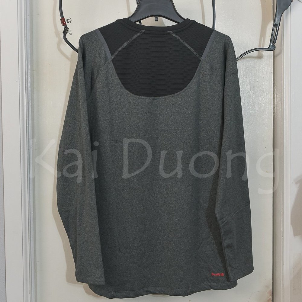 Spyder men active long sleeve Performance tee GRAY - Picture 3 of 6